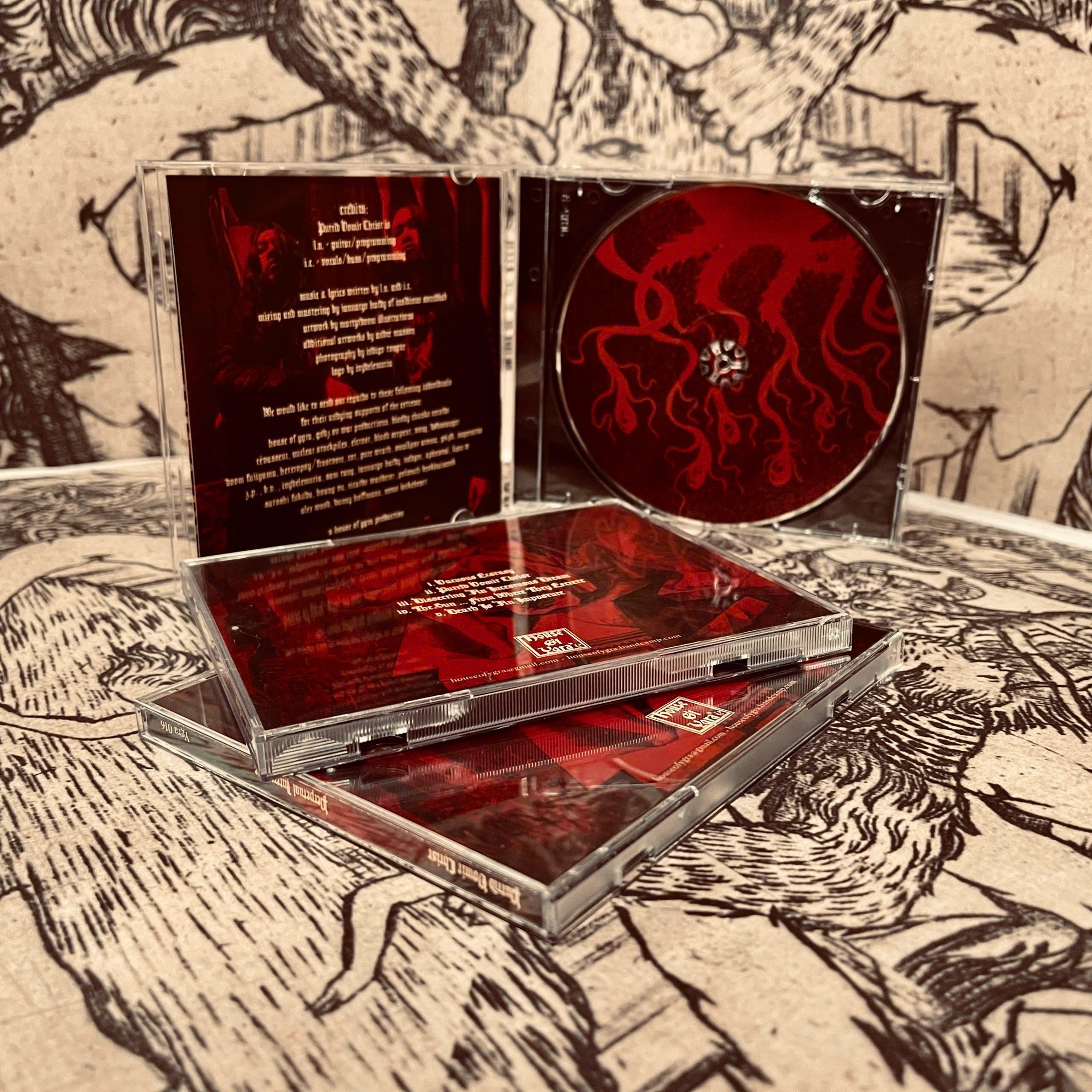 Album Perpetual Intercourse - Putrid Vomit Christ - YGRA016
