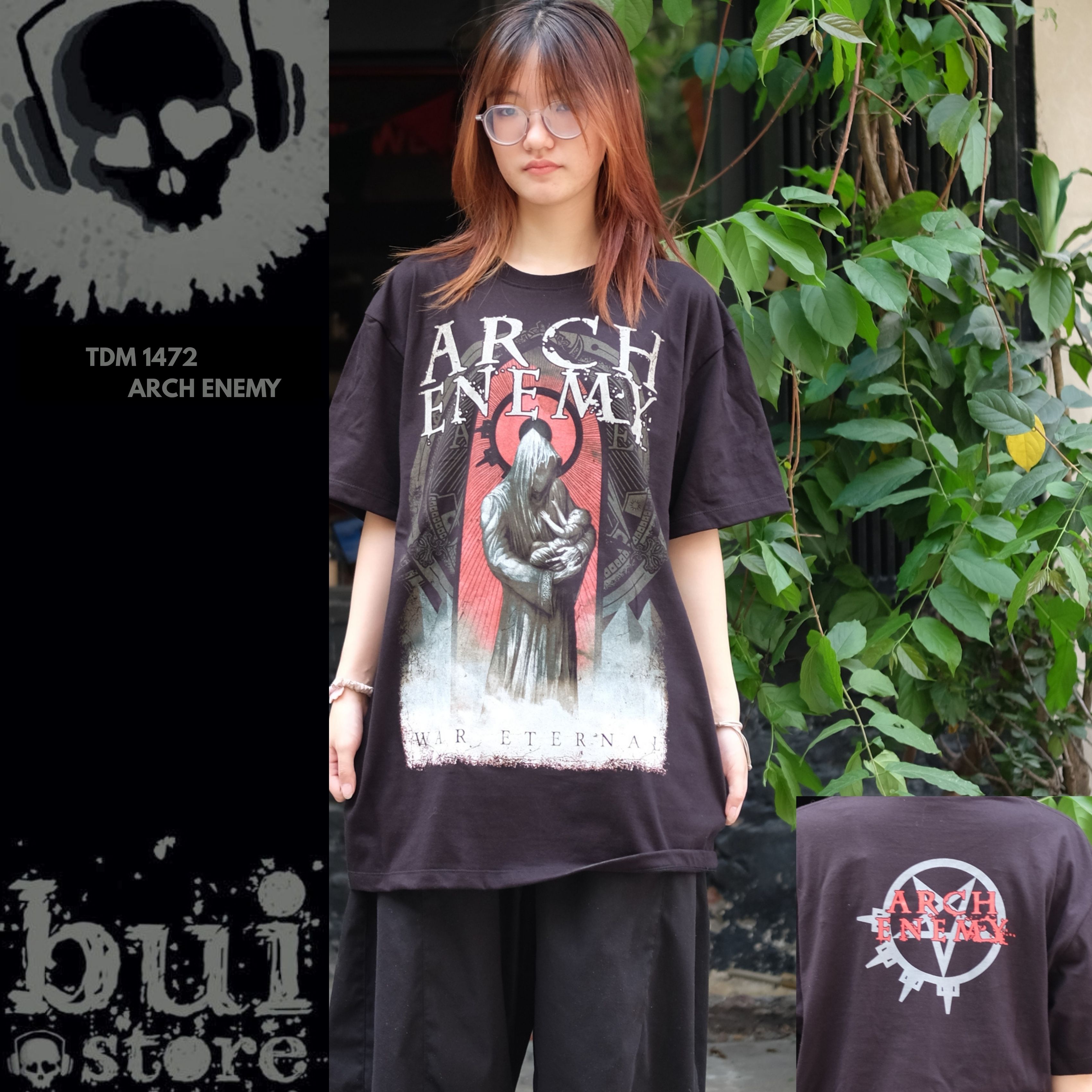 Áo Rock: áo phông Arch Enemy TDM 1472