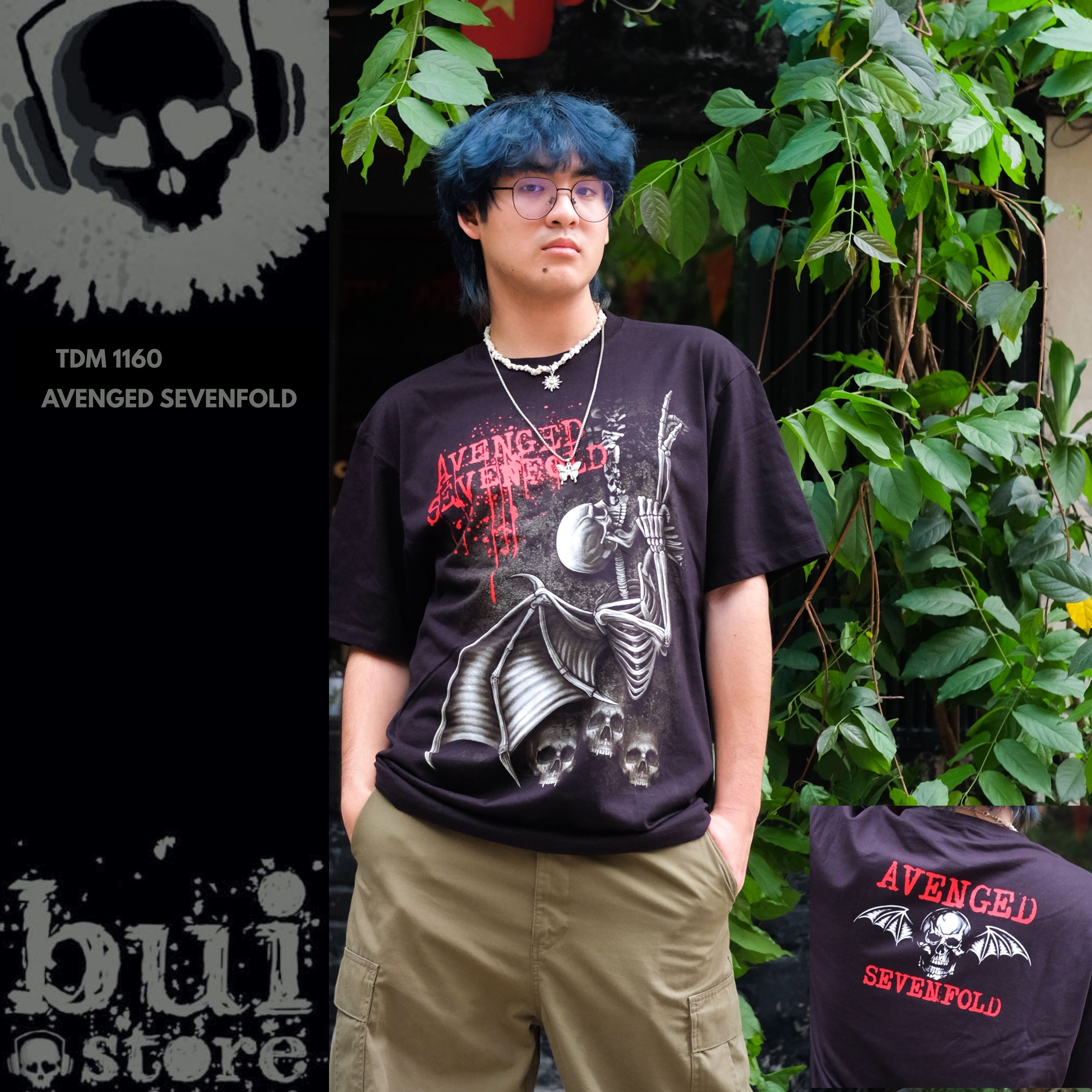 Áo Rock: áo phông Avenged Sevenfold - TDM 1160