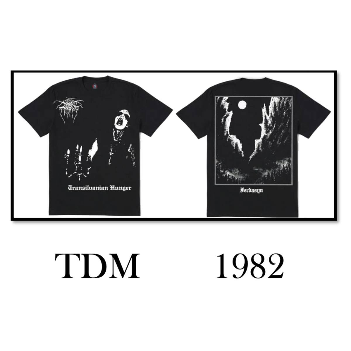 Áo Rock: áo phông Dark Throne - TDM 1982