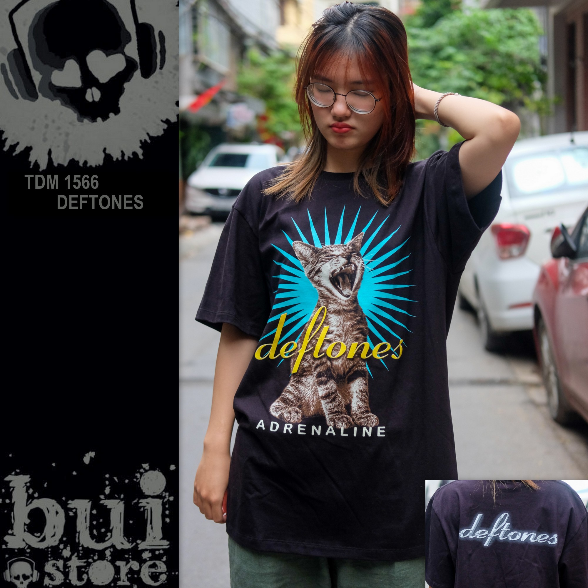 Áo Rock: áo phông Deftones TDM 1566