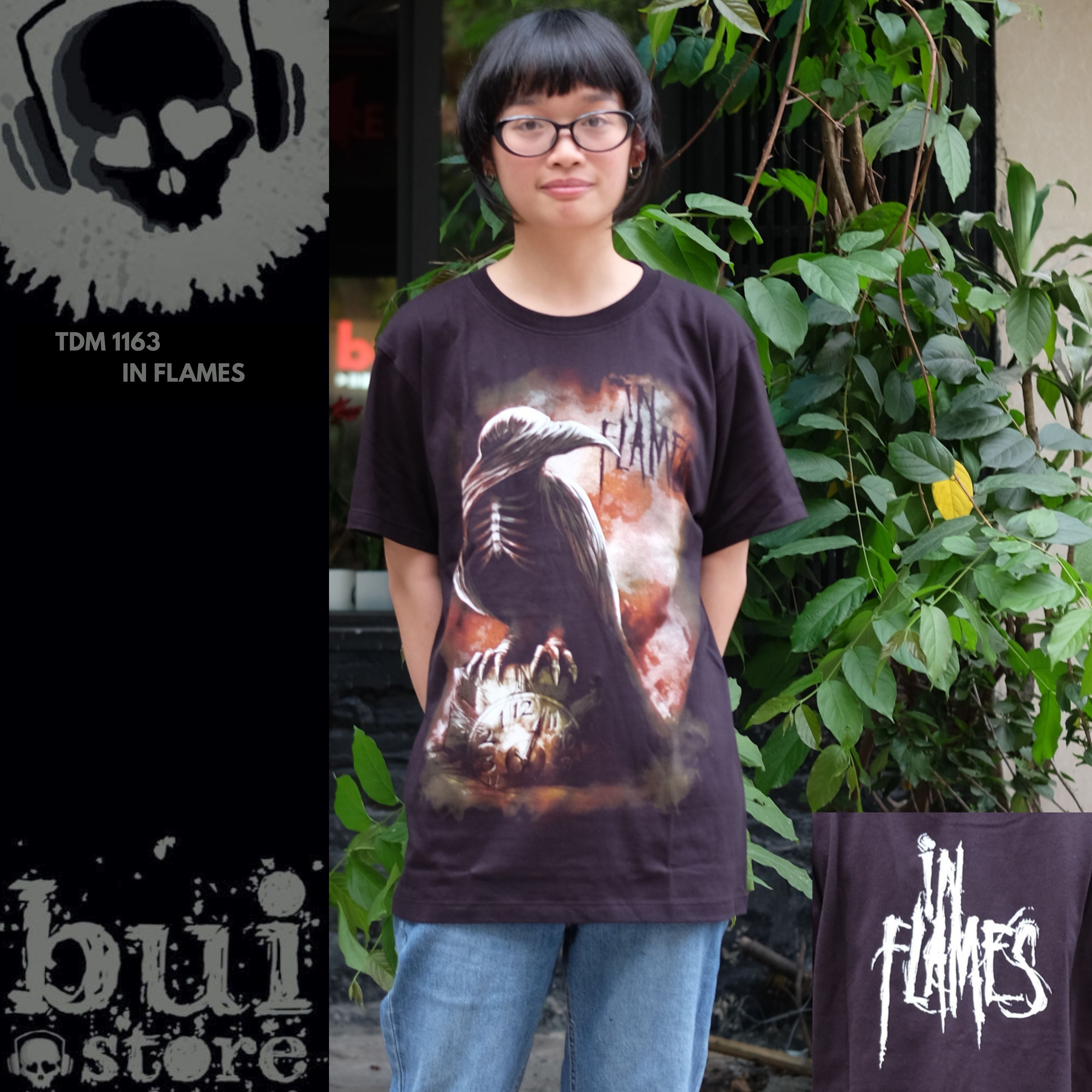 Áo Rock: áo phông In Flames TDM 1163
