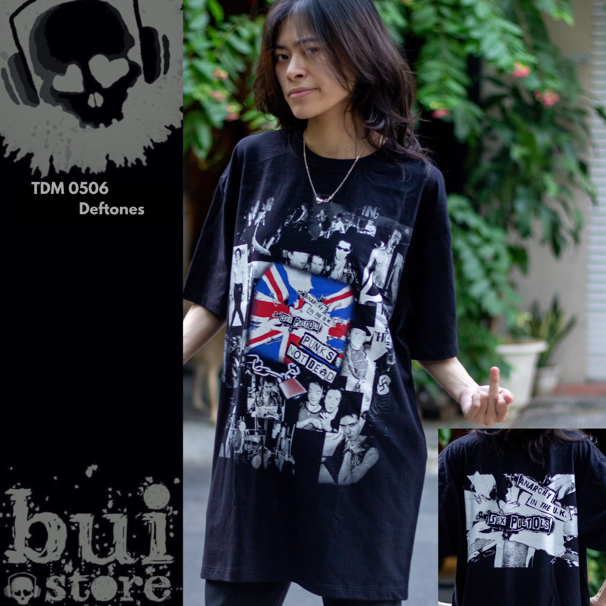 Áo Rock: áo phông Sex Pistols TDM 0506