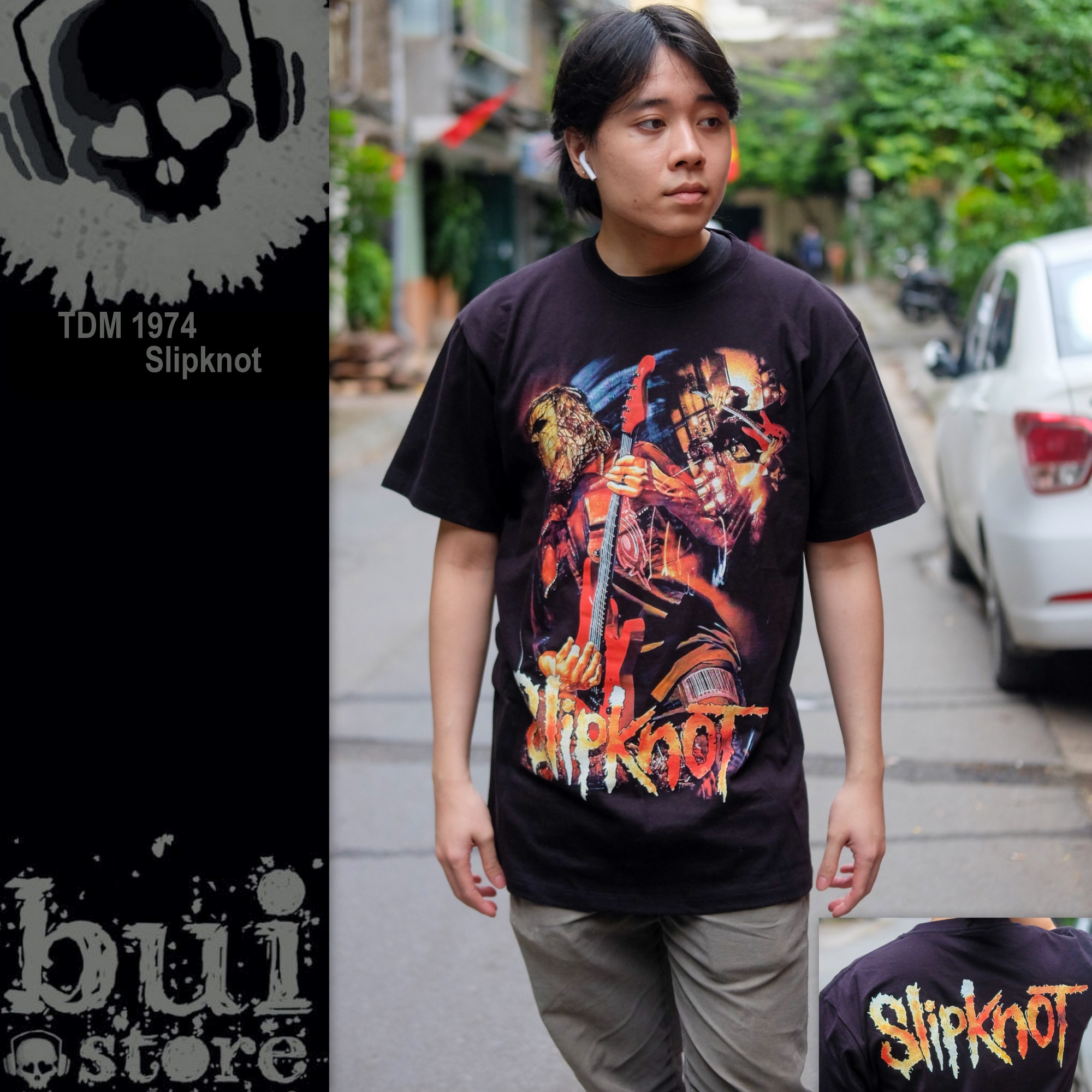 Áo Rock: áo phông Slipknot TDM 1974