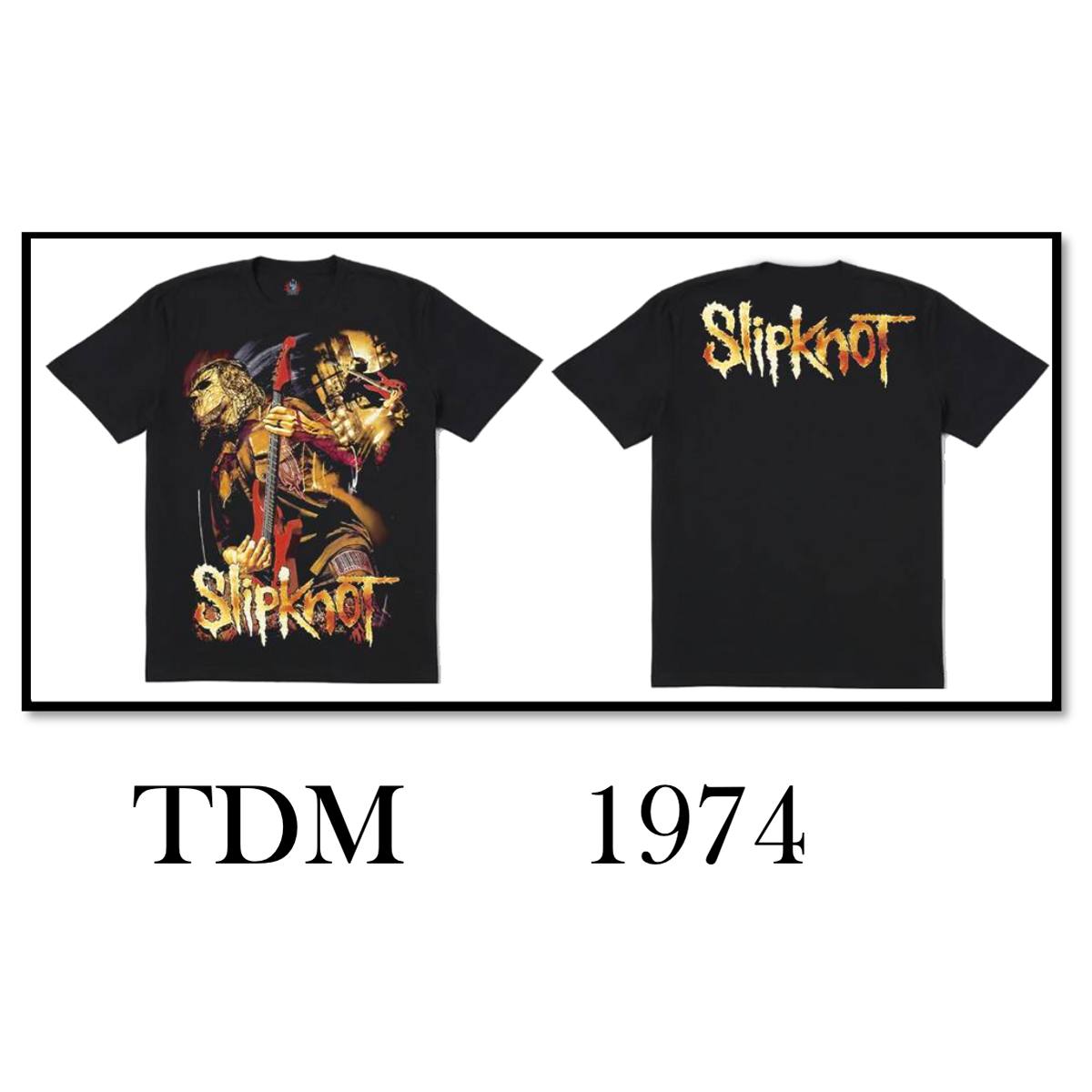 Áo Rock: áo phông Slipknot TDM 1974