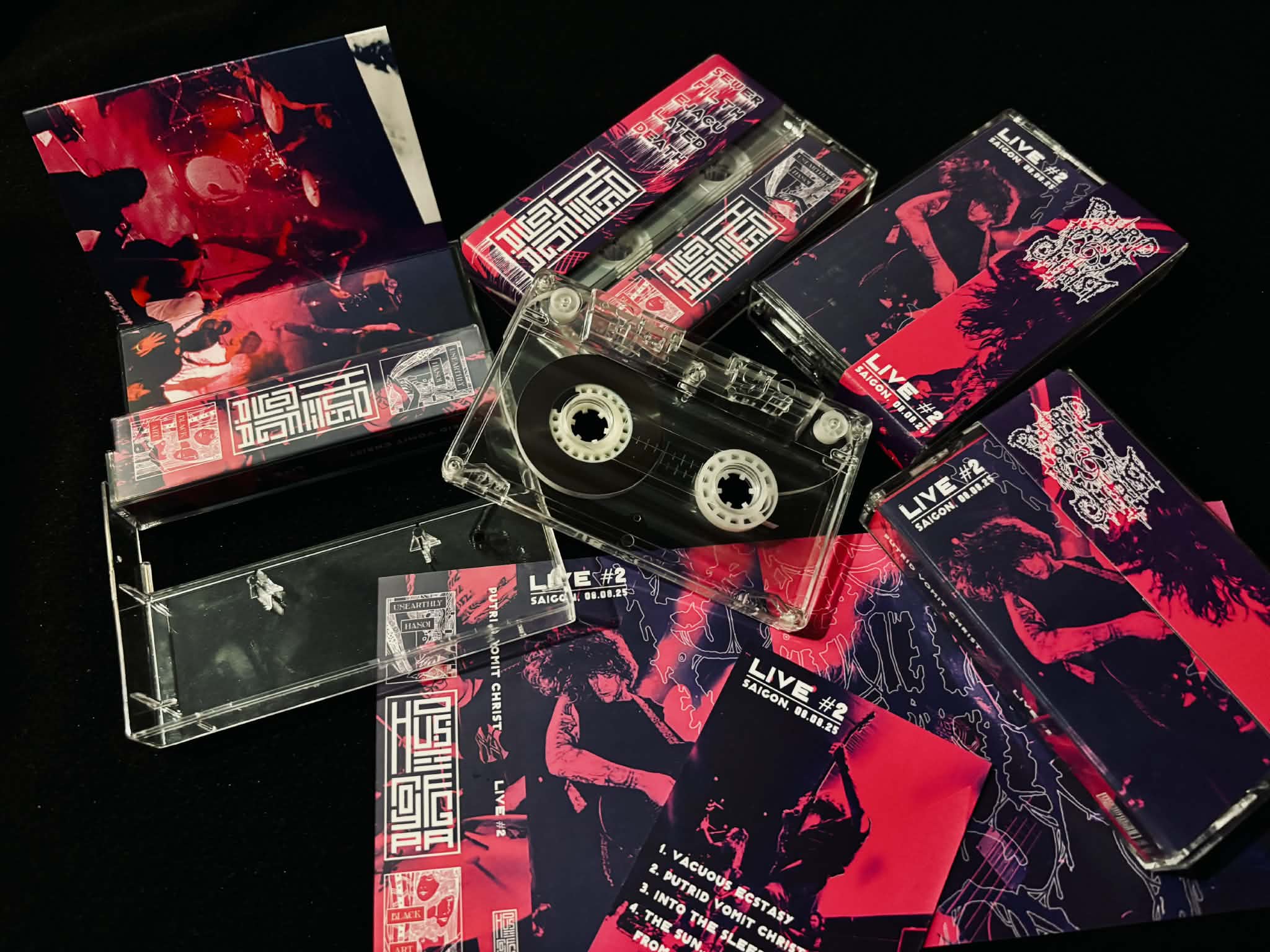Cassette LIVE #2 - Putrid Vomit Christ - YGRA022