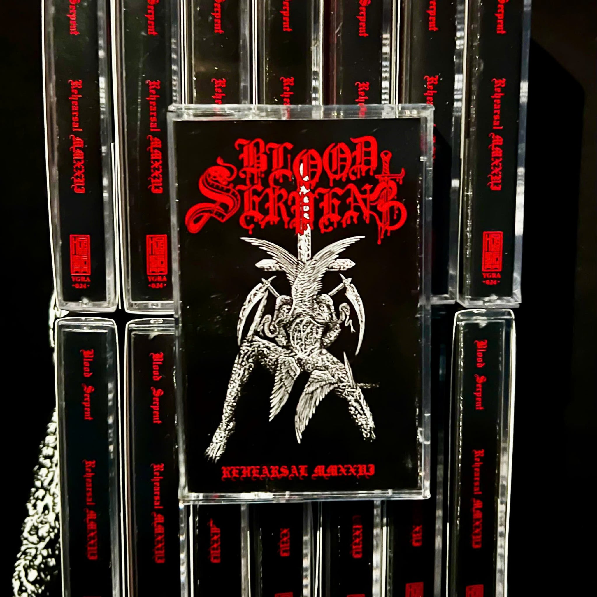 Cassette Rehearsal MMXXVI - Blood Serpent - YGRA024