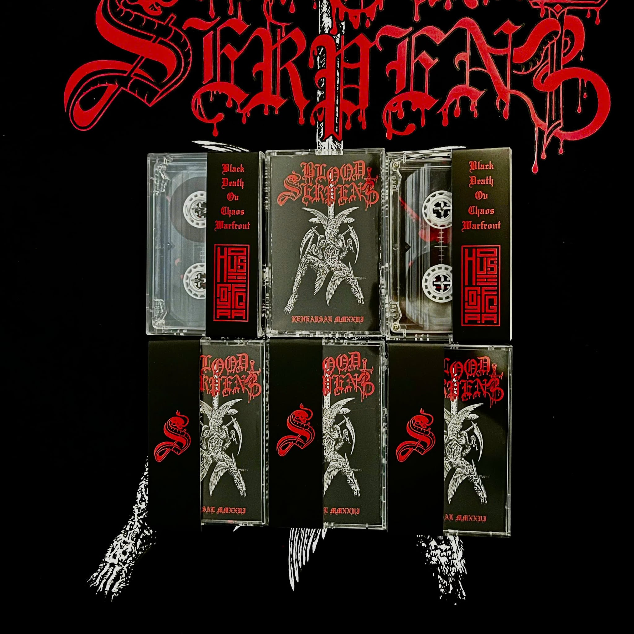 Cassette Rehearsal MMXXVI - Blood Serpent - YGRA024