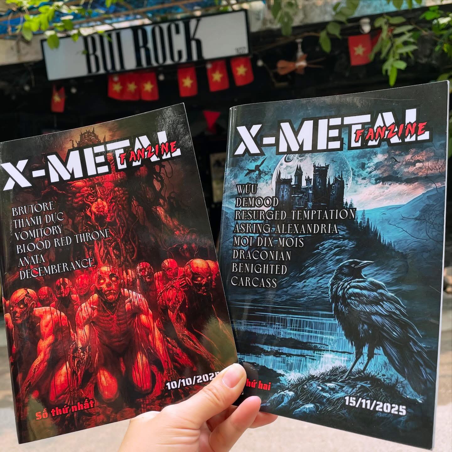 X-metal Fanzine (Combo 2 quyển 1+2)