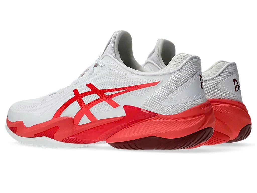 Giày Asics Court FF 3 Novak AC White/Electric Red