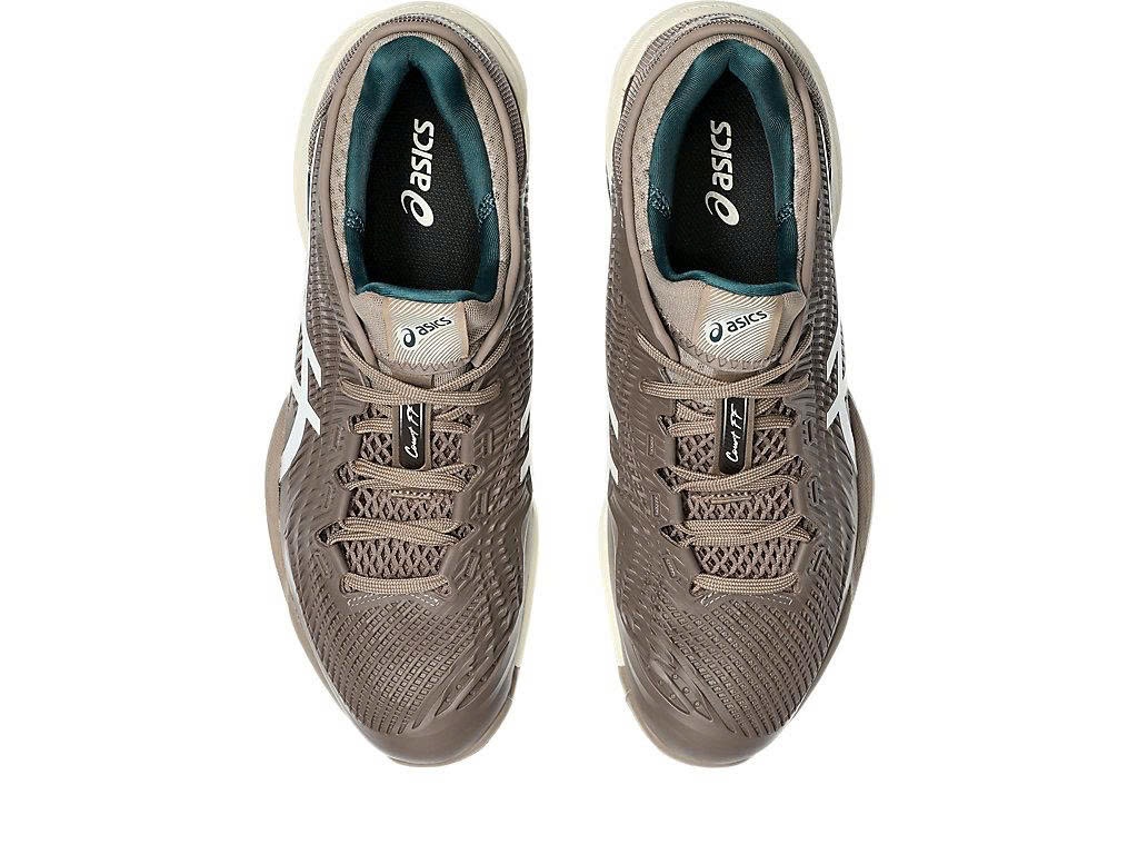 Giày Asics Court FF 3 AC Taupe Grey/White