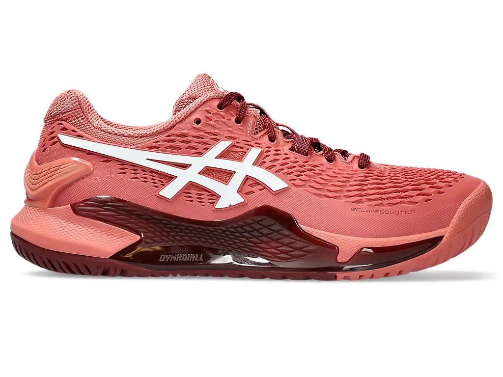 Giày Asics Gel Resolution 9 W L Garnet/White
