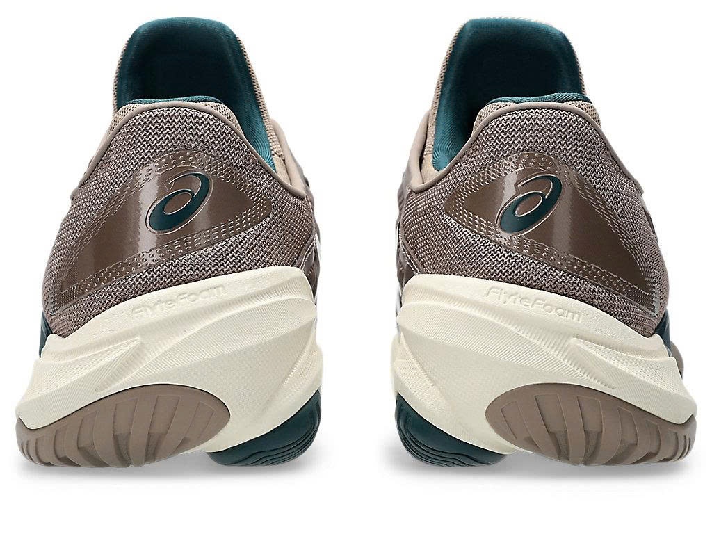 Giày Asics Court FF 3 AC Taupe Grey/White