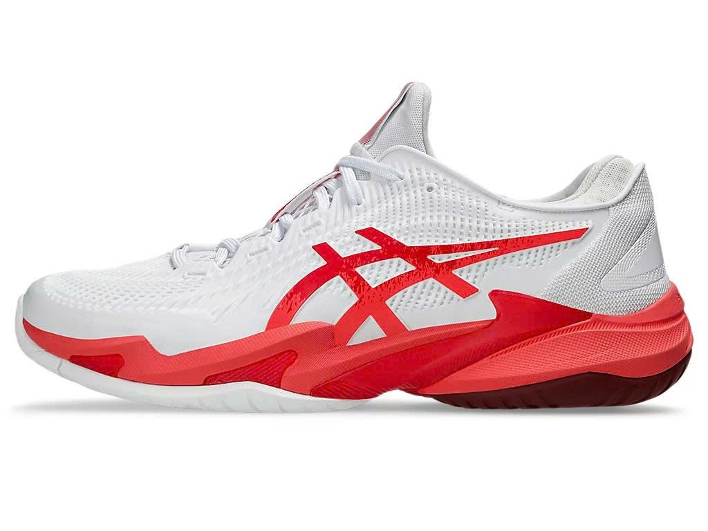 Giày Asics Court FF 3 Novak AC White/Electric Red