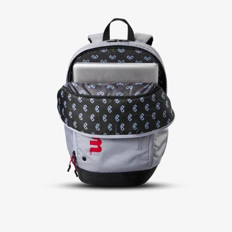Balo Wilson Pickleball Gray/Red Backpack 2025