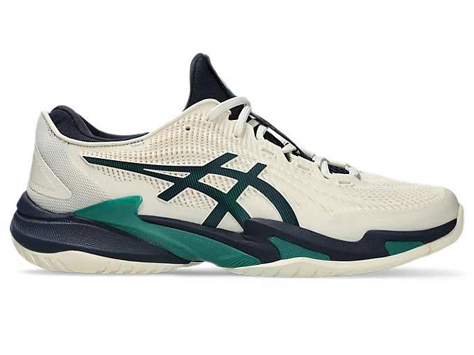 Giày Asics Court FF 3 Cream/Jasper Green