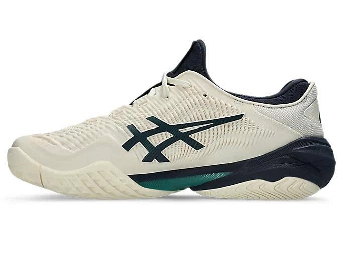 Giày Asics Court FF 3 Cream/Jasper Green