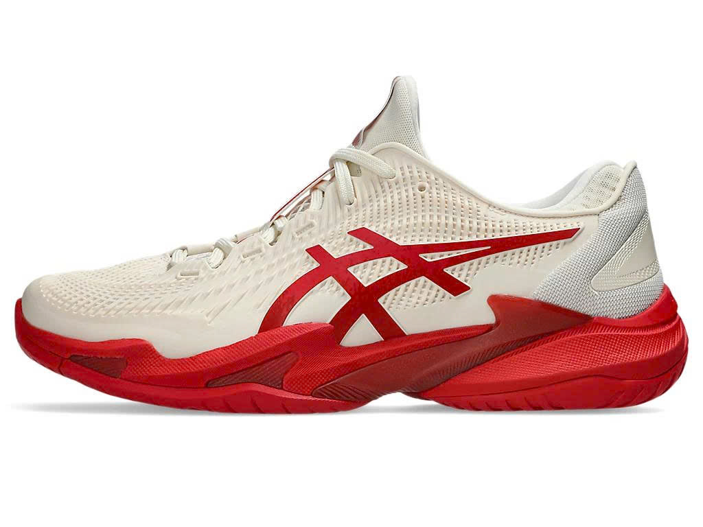 Giày Asics Court FF 3 Novak Cream/C Red