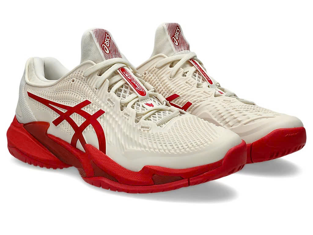 Giày Asics Court FF 3 Novak Cream/C Red