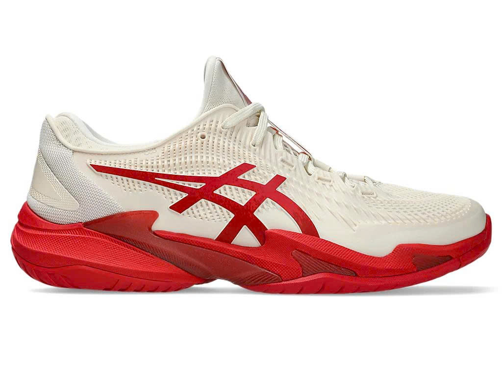 Giày Asics Court FF 3 Novak Cream/C Red