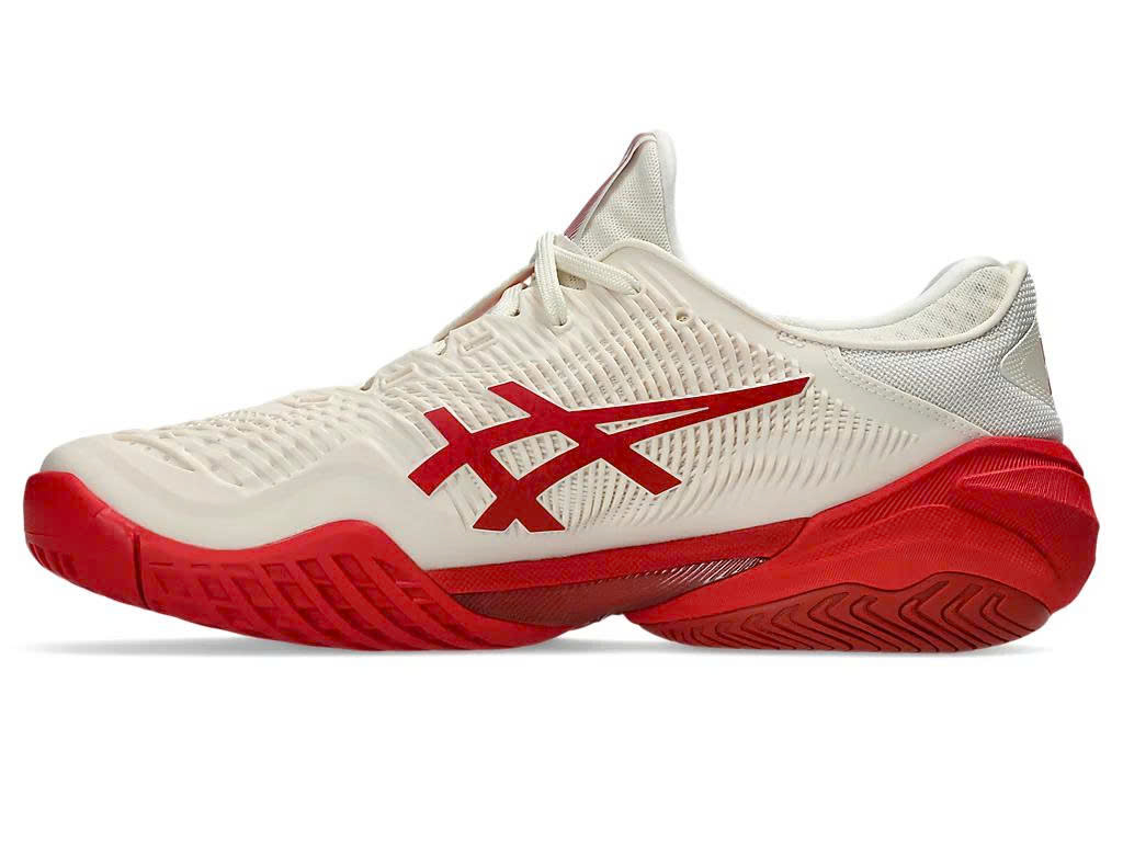 Giày Asics Court FF 3 Novak Cream/C Red