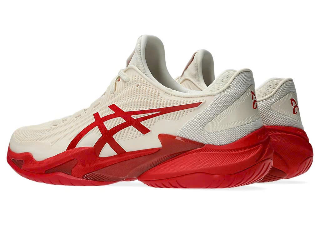Giày Asics Court FF 3 Novak Cream/C Red