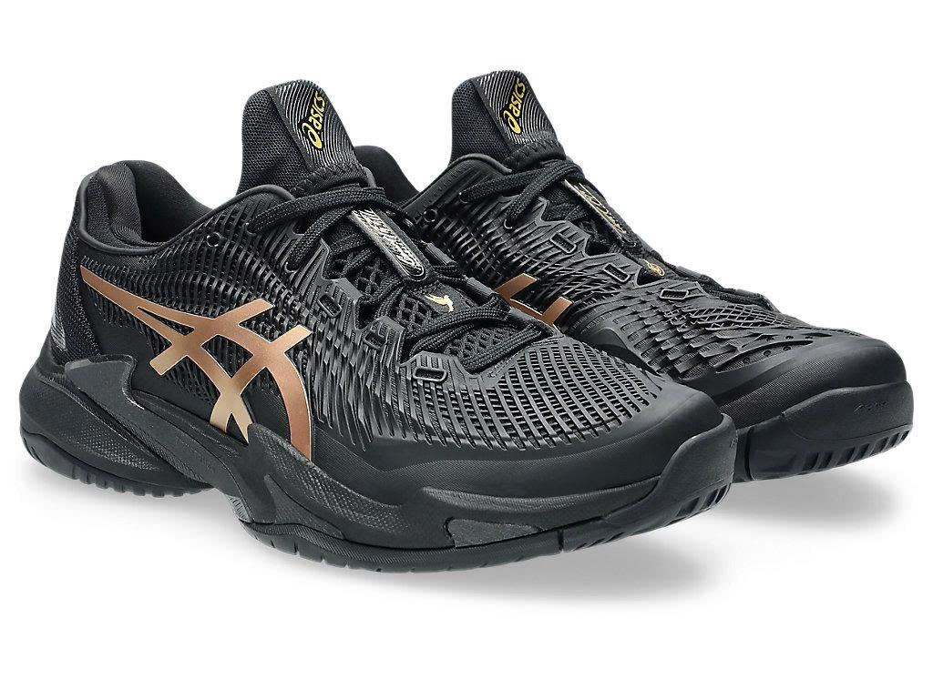 Giày Asics Court FF 3 Novak Night Energy Black/P Gold