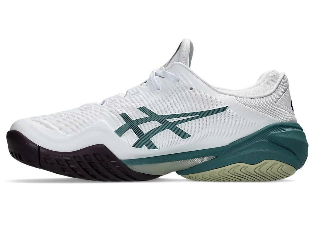 Giày Asics Court FF 3 White/Foggy Teal