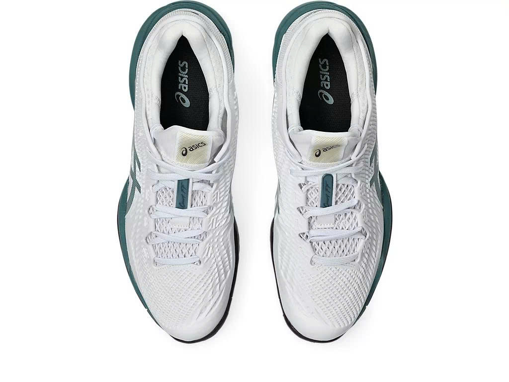 Giày Asics Court FF 3 White/Foggy Teal