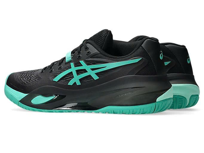Giày Asics Gel Resolution X Black/Aurora Green