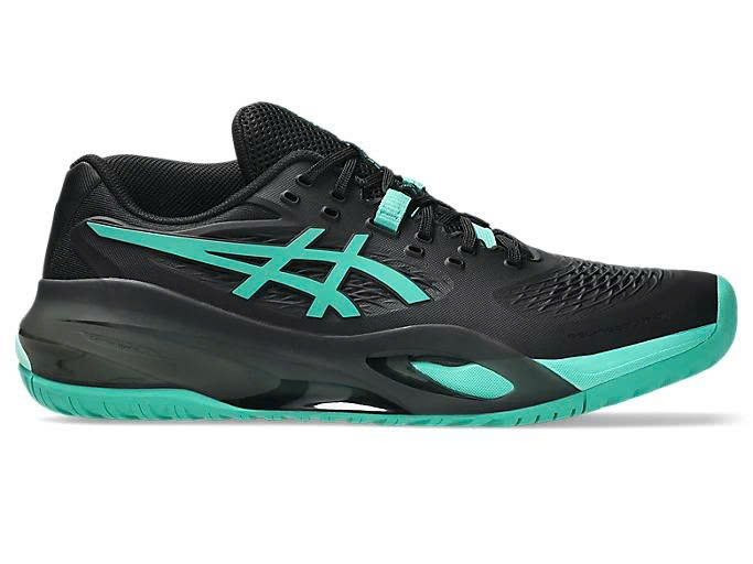 Giày Asics Gel Resolution X Black/Aurora Green