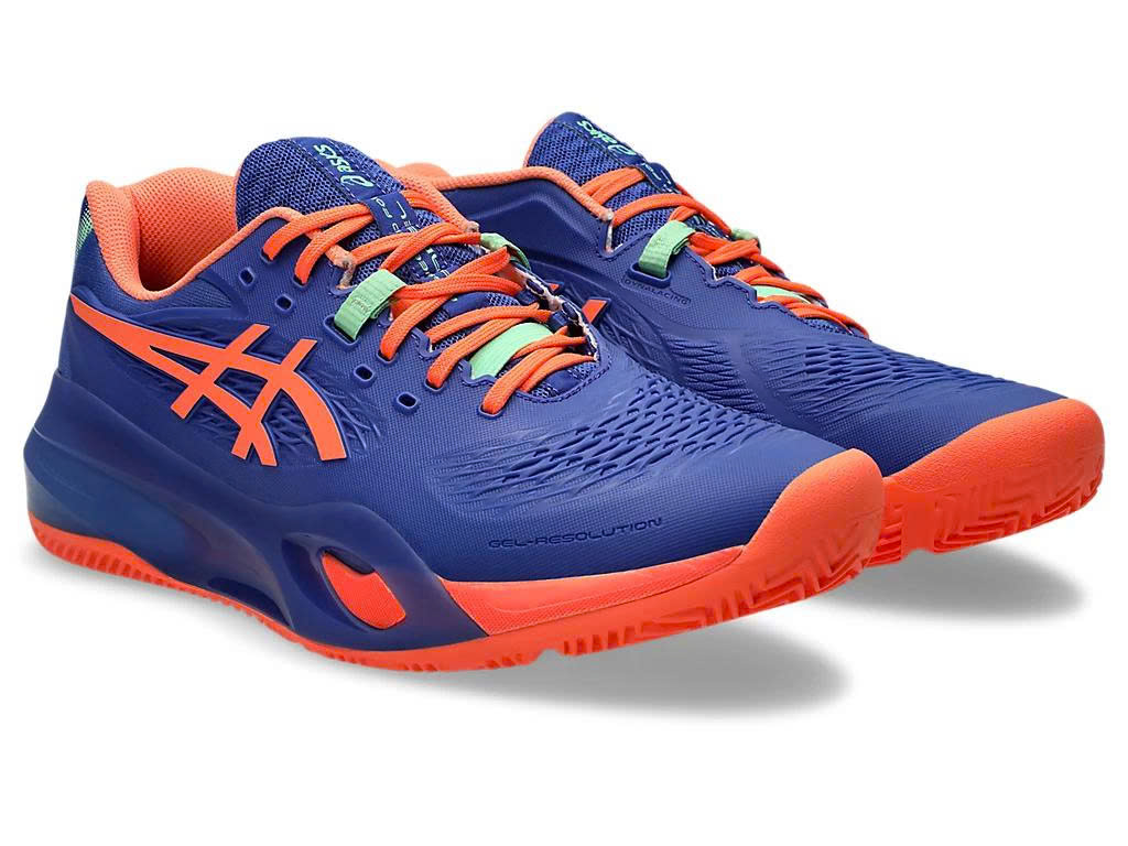 Giày Asics Gel Resolution X Padel D Cobalt/V Coral