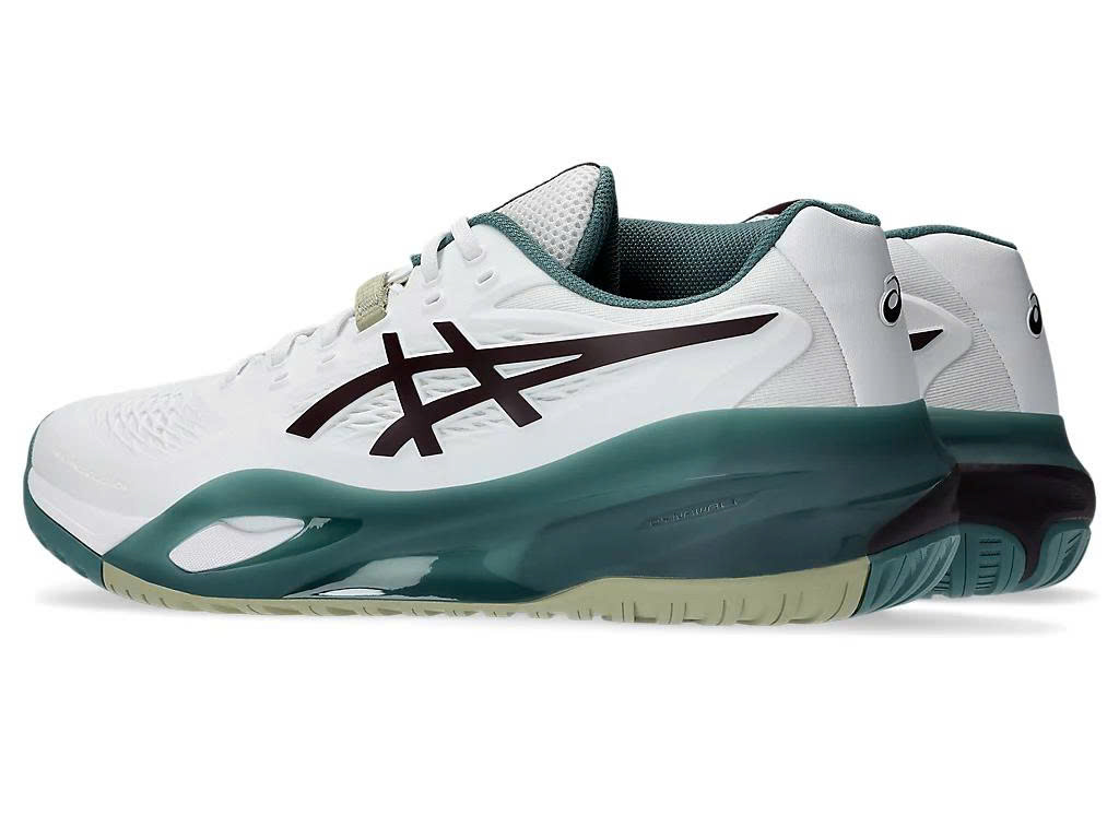 Giày Asics Gel Resolution X White/Dark Aubergine