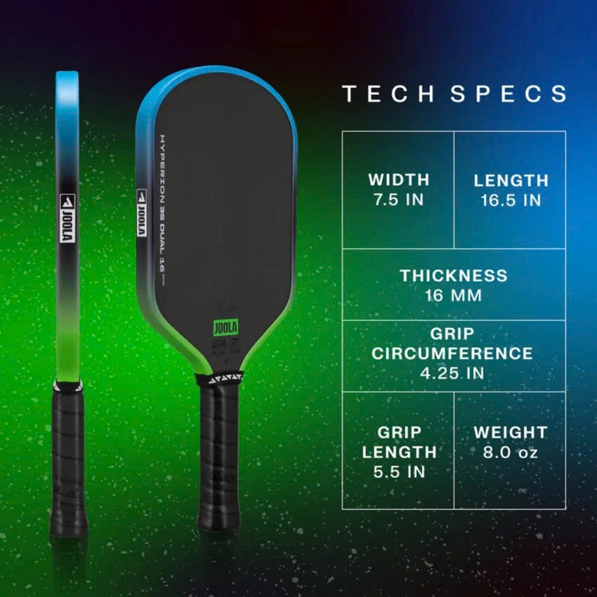 Vợt Pickleball Joola Hyperion 3S Dual 16mm