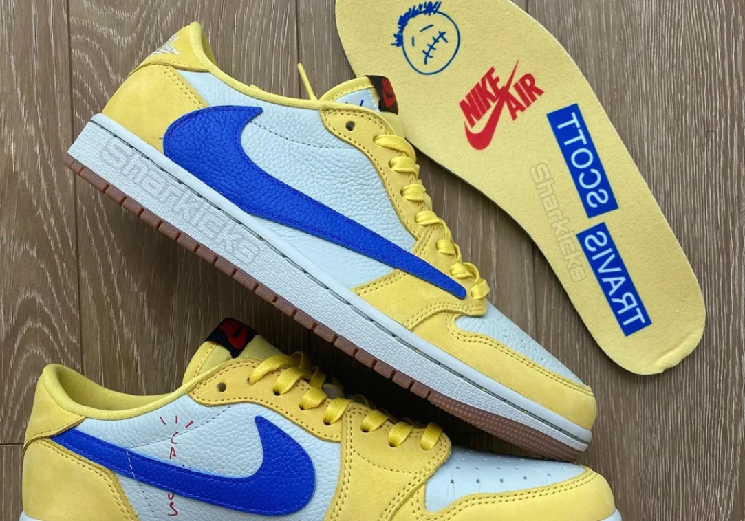 Travis Scott x Air Jordan 1 Low OG "Canary" - Một cái nhìn thoáng qua về tương lai