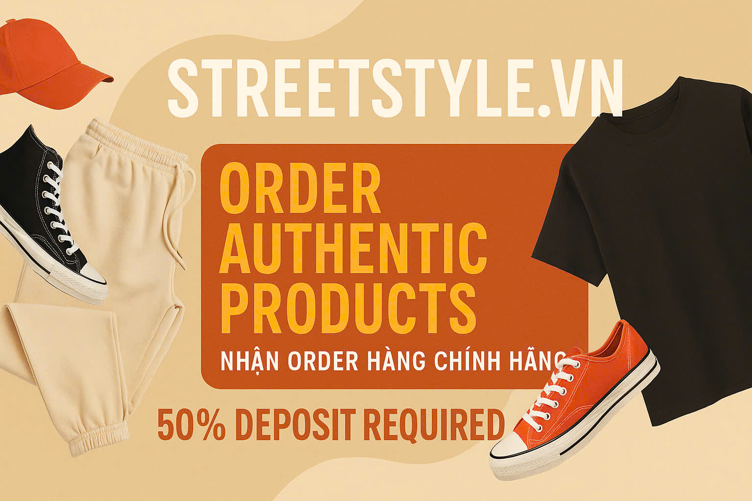 StreetStyle.vn nhận order hàng chính hãng