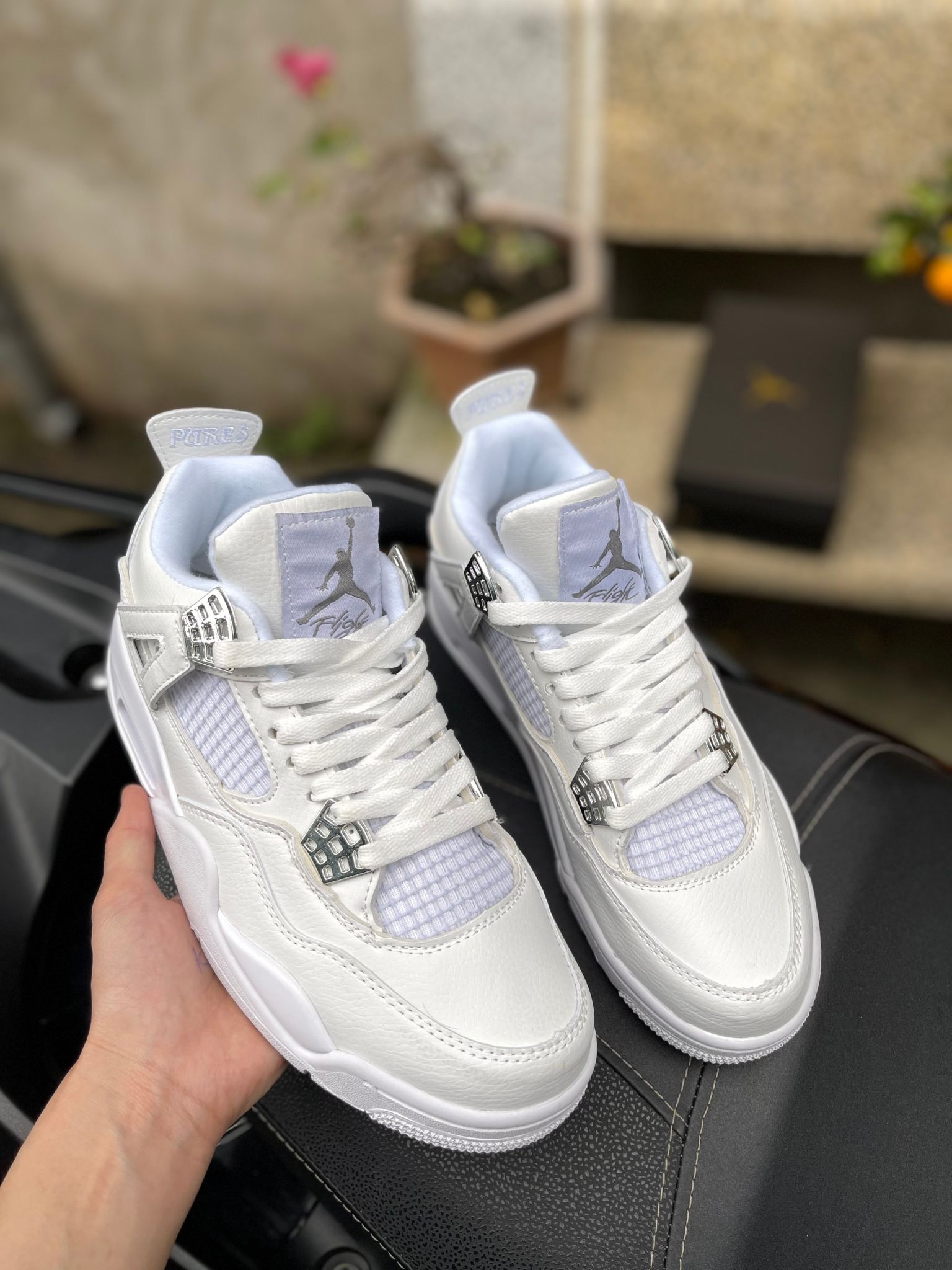 Jordan Retro Pure Money (All White) Rep 1:1 (ORDER)