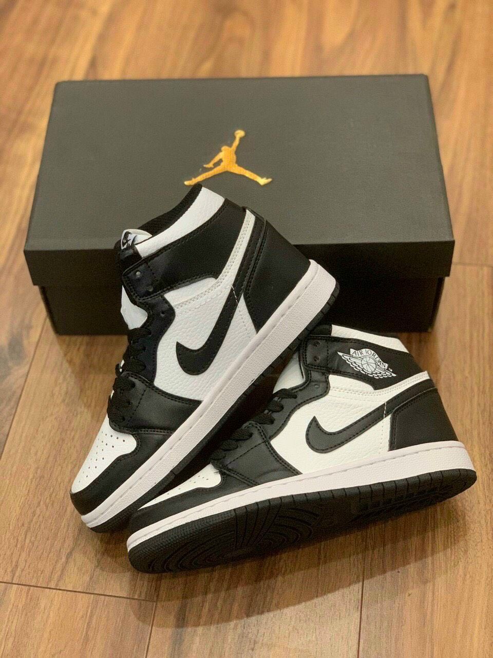 Giày Jordan 1 High Panda / Black White (ORDER)