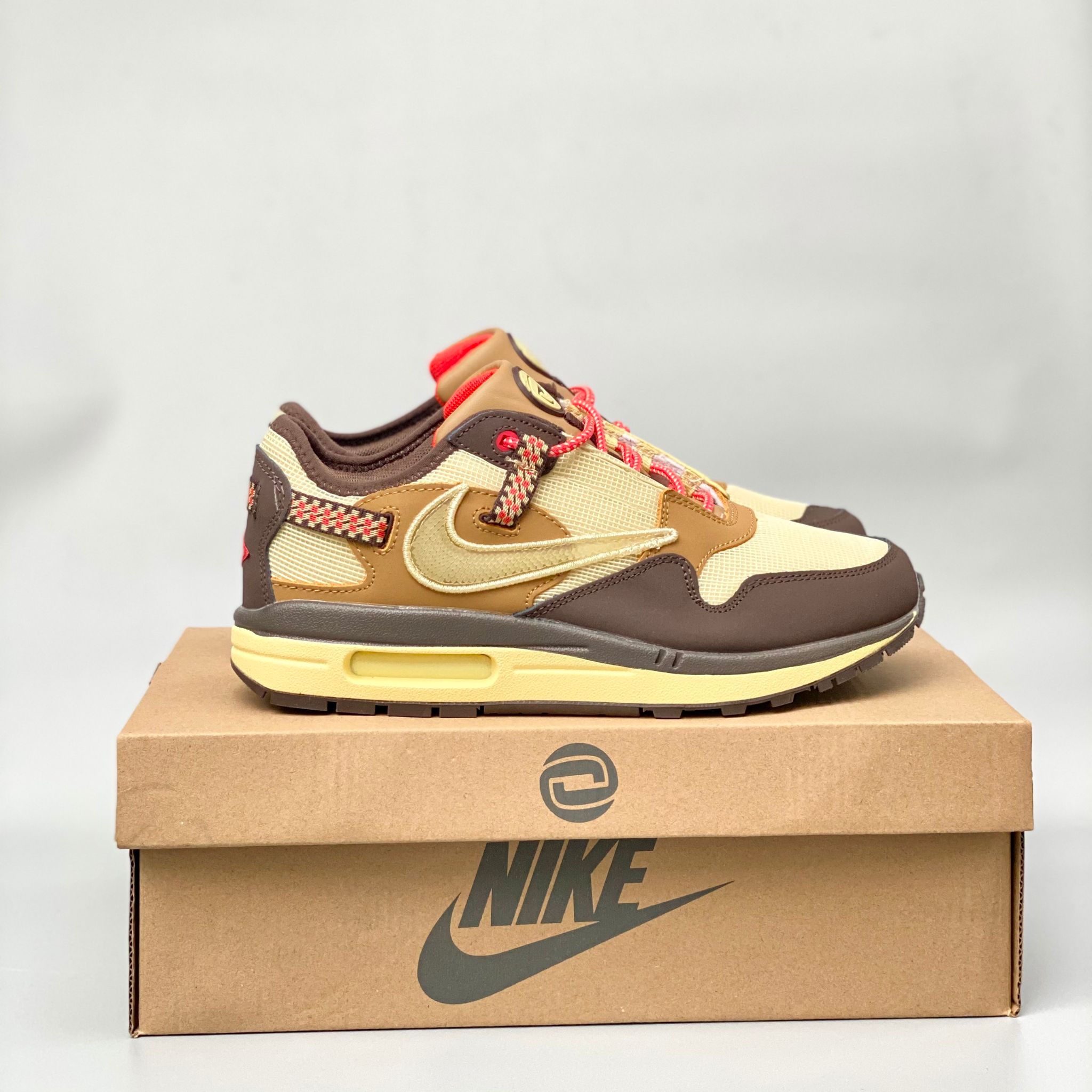 Air Max 1 Travis Scott Cactus Jack Baroque Brown 1:1 (ORDER)