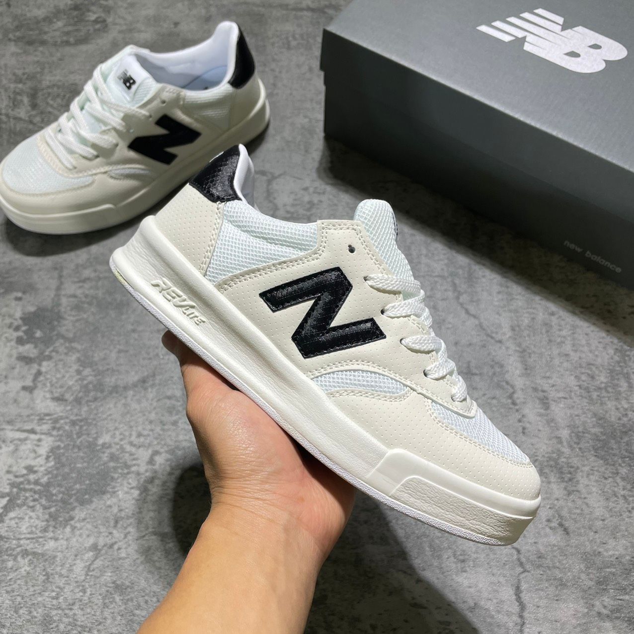 New Balance 300 White Black 1:1 (ORDER)