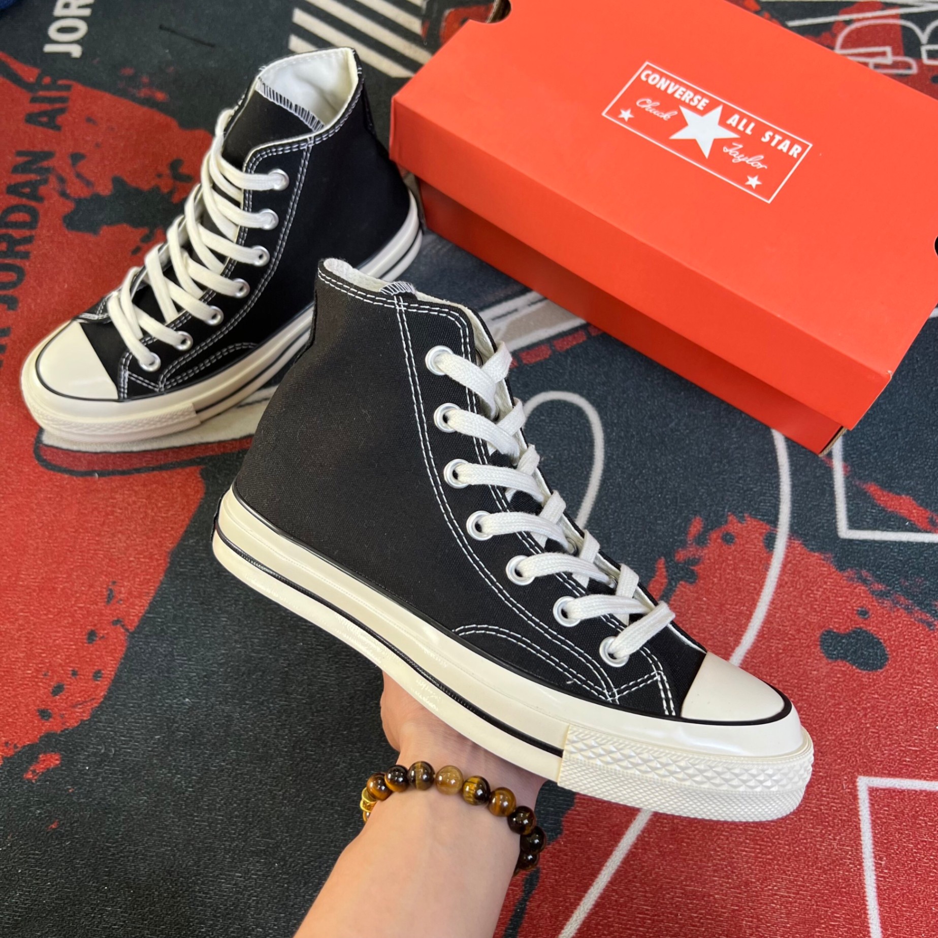 Giày Converse Chuck Taylor All Star 1970s cao đen trắng (ORDER)