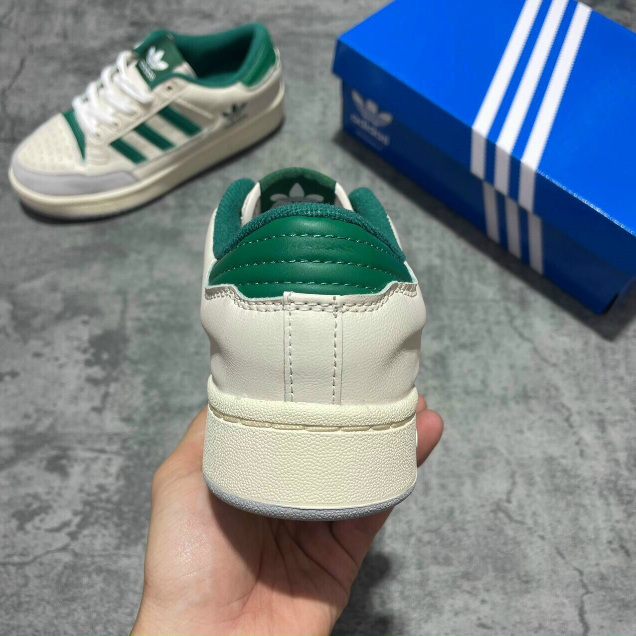 Giày Adidas Forum 84 Low Green (ORDER)