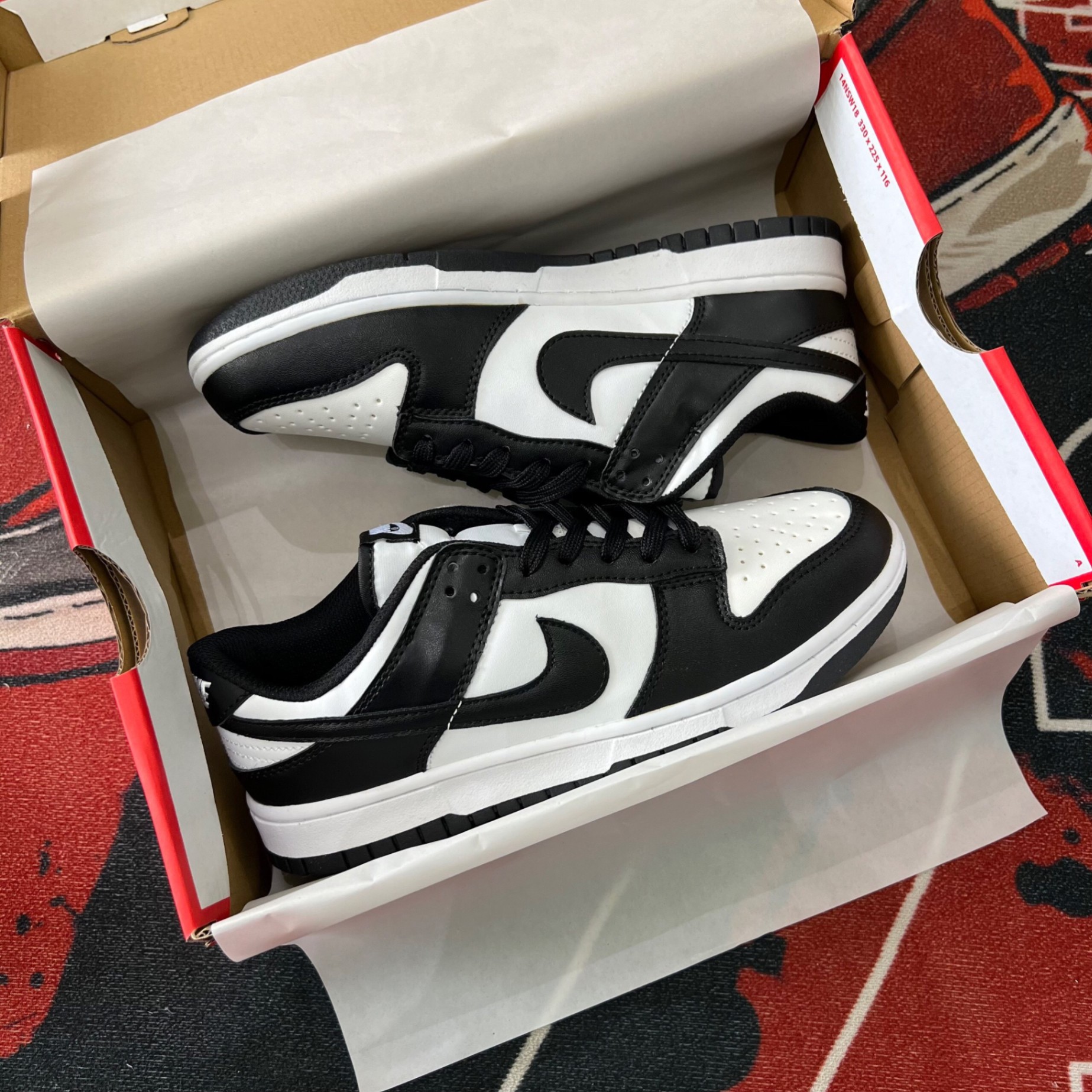Giày SB Dunk Low Panda Black/White (ORDER)