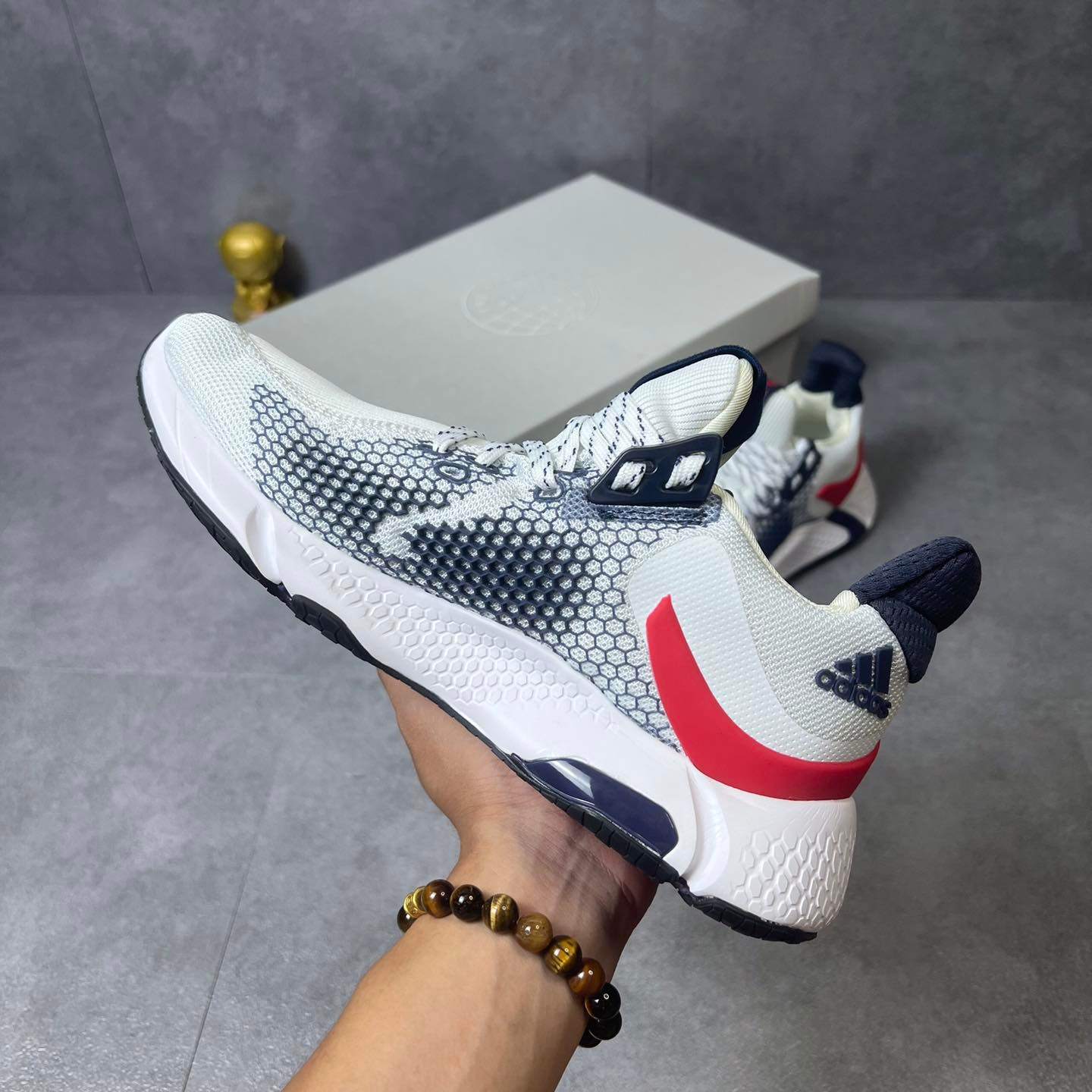 Alphabounce Instinct Adidas Men's Alphabounce White Giày