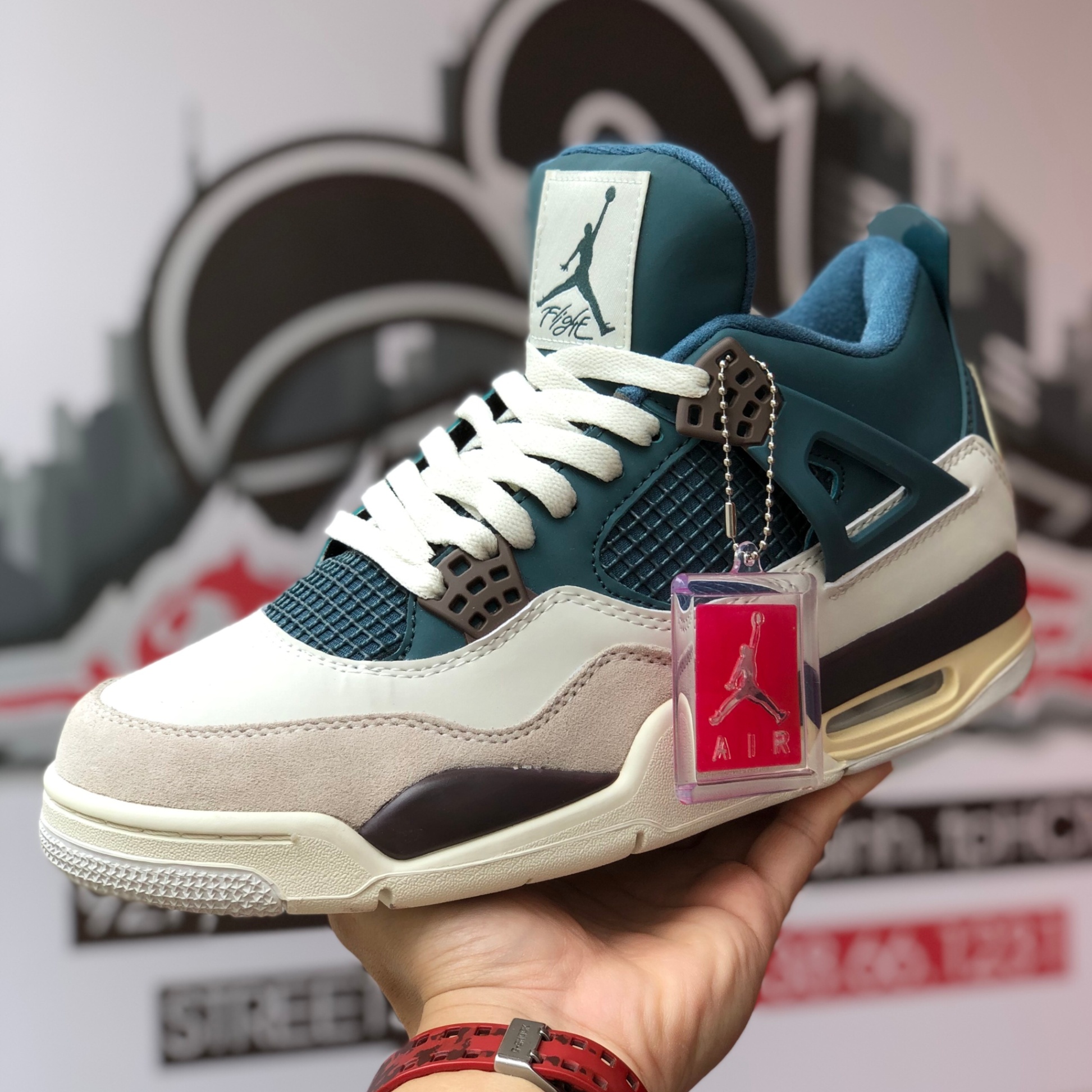 Giày Nike Jordan 4 Custom Snorlax Siêu Cấp (ORDER)