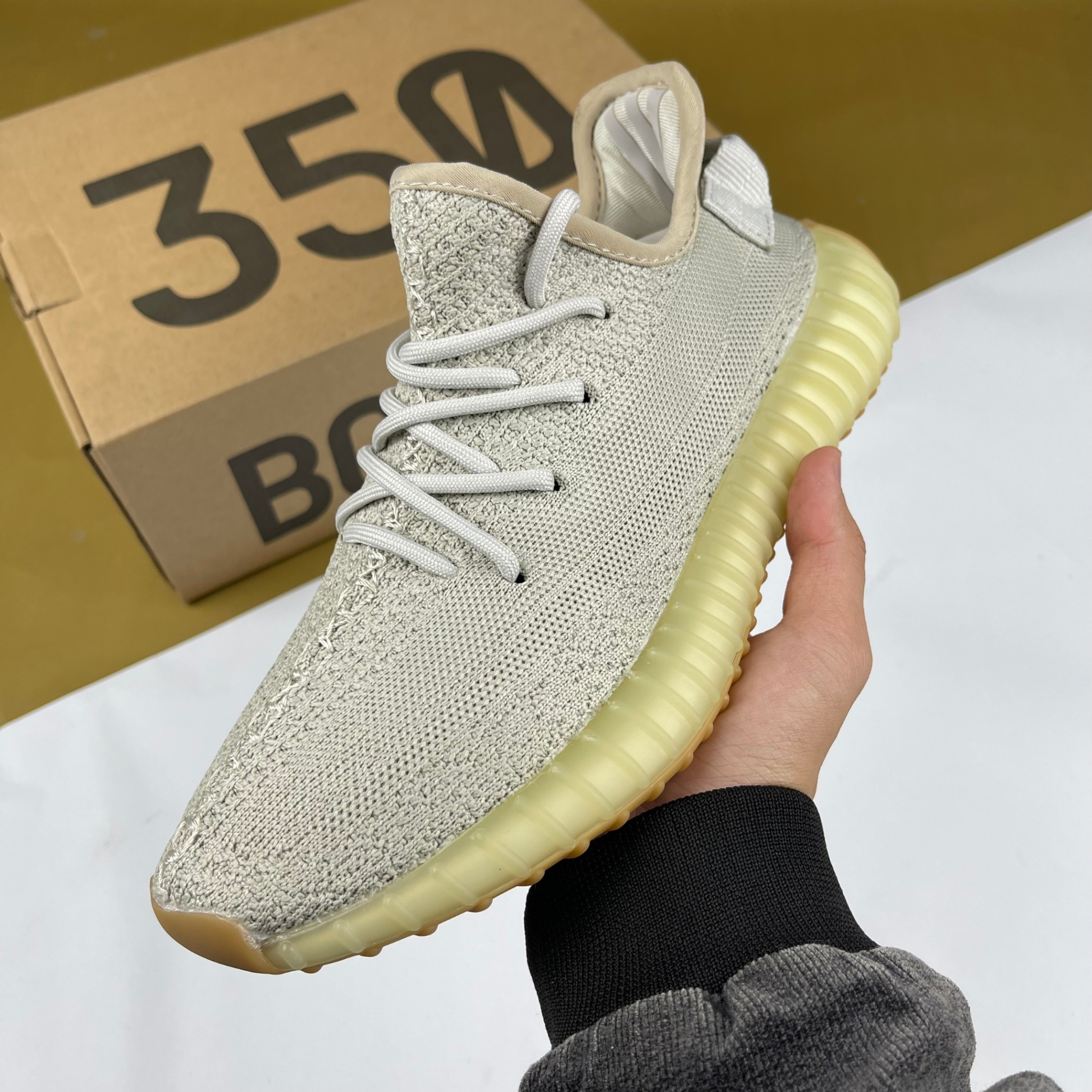 Yeezy 350 sesame on sale giá