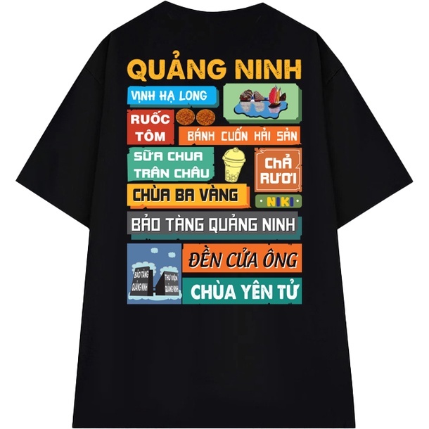 QUẢNG NINH OVERSIZED T-SHIRT IN BLACK