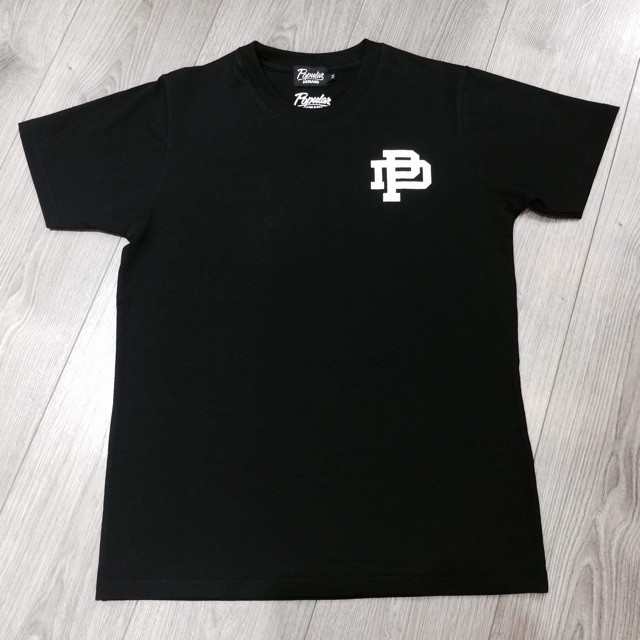 POPULAR DENAMD PD01 OVERSIZED T-SHIRT IN BLACK