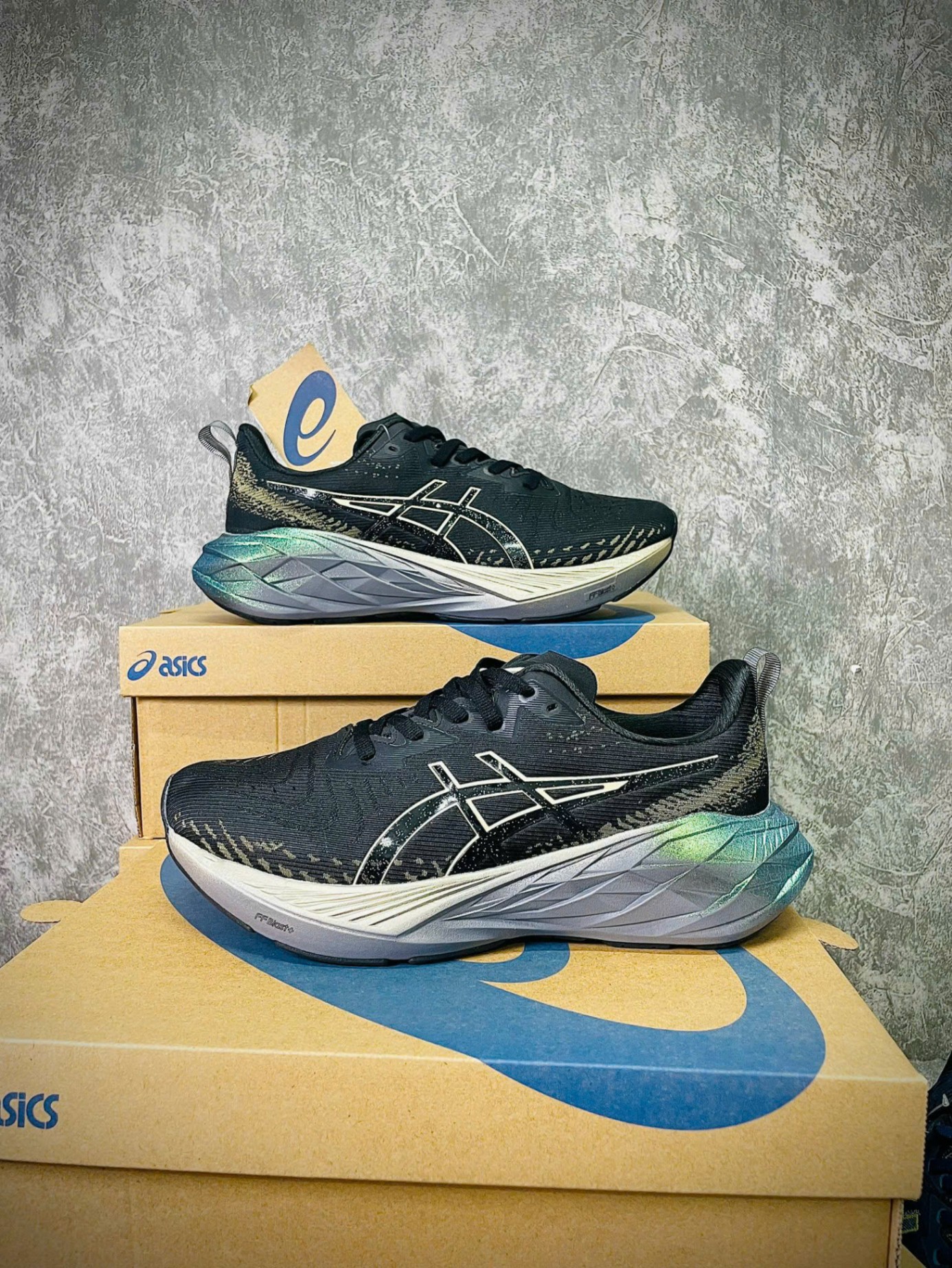 GIÀY ASICS NOVABEST 4 MÀU ĐEN