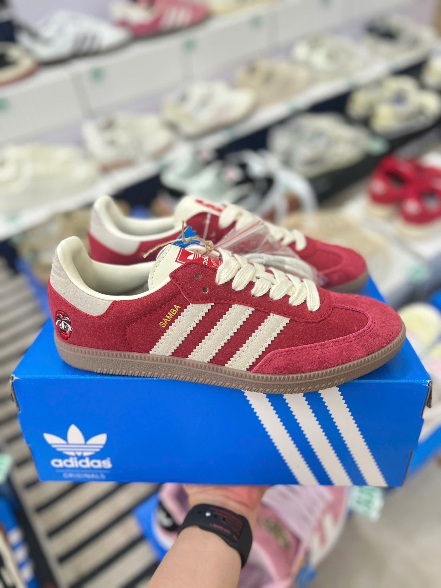 Giày Adidas Samba OG Talchum Pack ‑ Scarlet Siêu Cấp (ORDER)